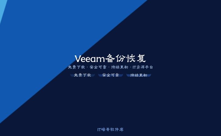 Veeam Backup Replication v11 虚拟化备份恢复软件指南