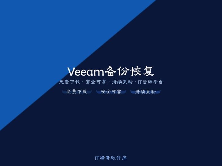 Veeam Backup Replication v11 虚拟化备份恢复软件指南