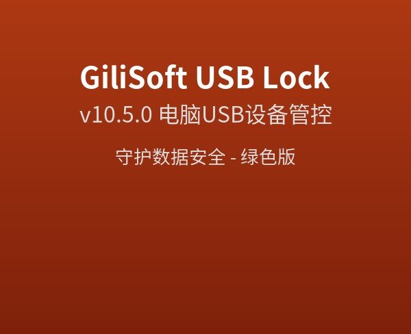 GiliSoft USB Lock v10.5.0电脑USB设备管控软件 – 守护数据安全