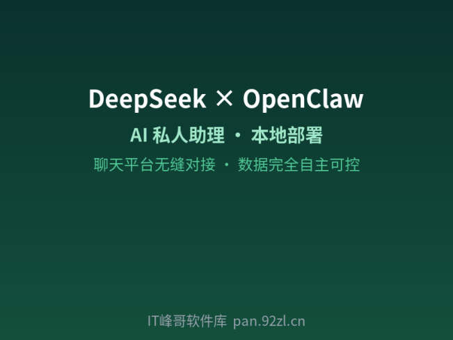 DeepSeek 大模型对接 OpenClaw 新手快速上手指南——本地部署 AI 私人助理