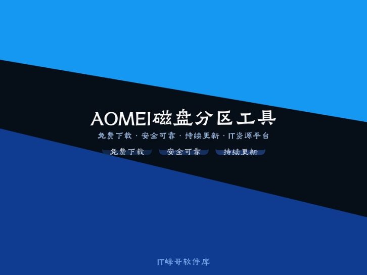 AOMEI Partition Assistant 9.6.1企业版+注册激活文件 磁盘分区工具下载