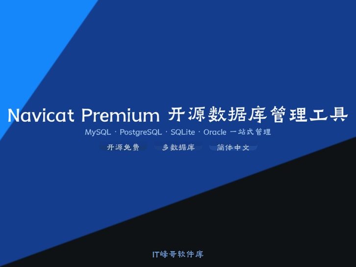 Navicat Premium 16 — 专业数据库管理开发工具