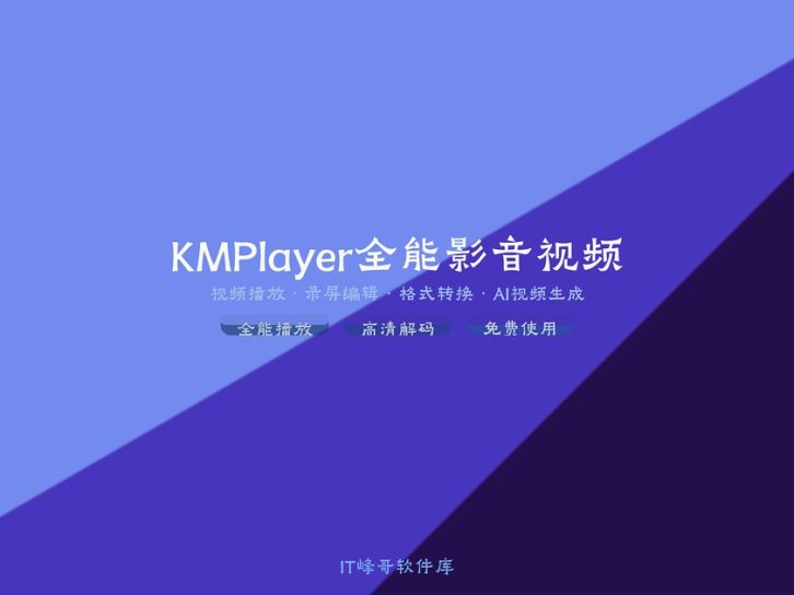 KMPlayer — 全能影音视频播放器 Windows版