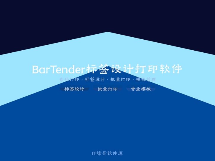 BarTender 2022 标签设计打印软件 专业条形码标签制作工具