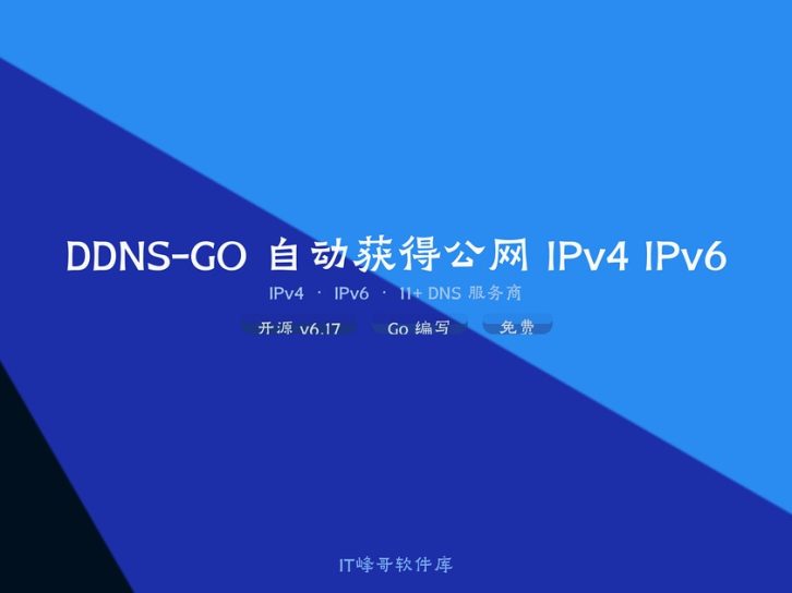 DDNS-GO自动获得公网IPv4 IPv6并解析到域名：详细使用教程与IPv6实战指南